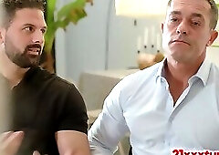 Busty blonde MILF Shalina Devine  DOUBLE PENETRATED!