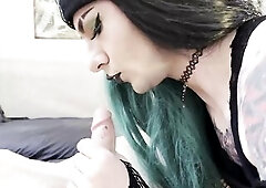 VERY HAWT Emo Sissy Jade Madison Sucking Weenie