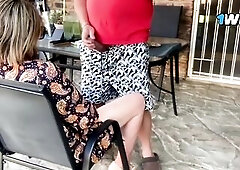 Banging my neighbours hawt wife outdoors