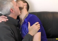 Pilation Of Hungry Stepdaddy Devouring Twinky Cock And Asses
