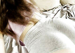 Breasty college Playgirl Rides hard Knob in advance of her exam