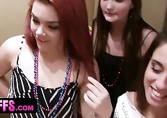 Wicked Bride To Be Shares Stranger's Cum With Her Bridesmaids
