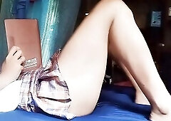 Peeing out of nowhere whilst reading a book in couch