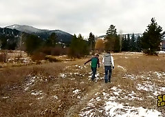 Scenic outdoor anal with Dean and Dillan