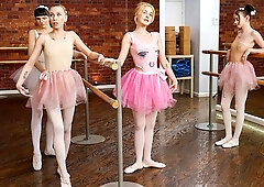 Caller Bow and Alexis Wilson are fucking with their lovely coach