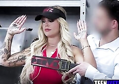 College Cuties Nude & Drilled For Stealing