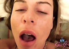 Amateur collection of Sumer Vixen blowing, riding, and getting creampied and drilled up close and personal