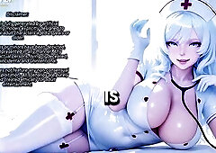 This nasty nurse named Liora knows exactly how to take care of her patient. This babe climbs on top and gives me an unforgettable cowgirl ride, bounci