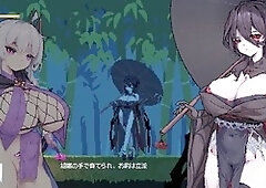 A stunning female ninja working late at night - Ninja Sekiren