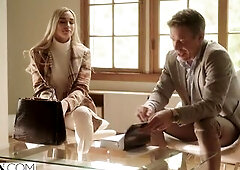 VIXEN Nice-looking Blond Delilah seduces her longtime crush