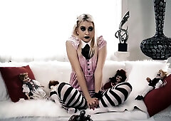 Chloes Lil Goth Anal Whore Ass Gets Her Cherry Popped For The 2nd Time - Chloe Cherry