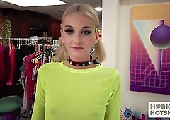 Slutty Blond Tallie Lorraine Likes To Get Drilled By Bryan Gozzling!