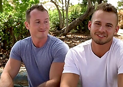 Sean Cody: Muscle Josh bareback handjob sucking cock