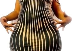 Super soft natural jiggly ebony butt playgirl...