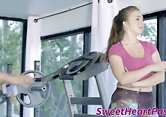 Natural satisfying Lena Paul rimmed before face sitting