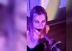 screw machine destroys trans angels mouth