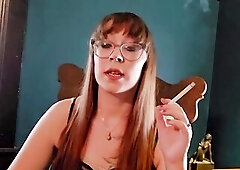 Ms Thrope Smokes and tries fresh cigarette brands