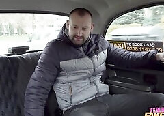 Female Fake Taxi He empties his balls into my pussy to calm his nerves