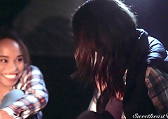 Lustful lesbians mind-boggling xxx scene