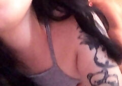 Pale amateur teen brunette Lynn Love