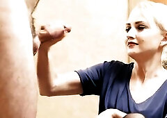 Monster Biggest Ruined HandsFree Facial ejaculation tugjob - Edging Denial, Lips in Goo - LiLusHandJobs