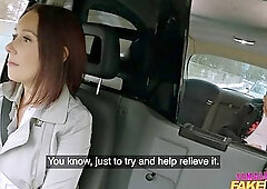 Belle OHara Cures Steve Qs Two-Day Boner in Taxi