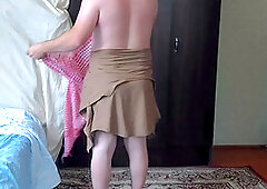 Teenage, big-butt, gay-masturbation