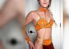 Princess Leia Striptease