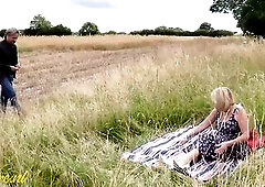 Posh British mother I'd like to fuck Amy Drilled in Public by a Stranger