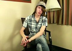 Illarion Kuznetson strokes his Slav dick happily