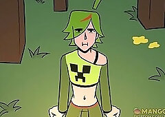 Edging a Femboy Creeper