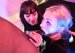 2 White Trans Sissies Loves It Black