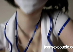 Naughty nurse's therapy