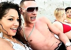 Hot group sex with horny pornstars