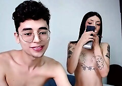 Small titted brunette amateur anal nailed at home