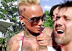 Titus Pool Party is back with part two – even wilder, wetter, and filthier! This mad German backyard bash turns into a full-on hardcore bang frenzy 