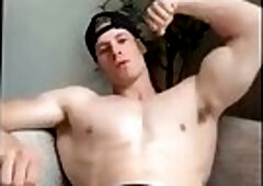 Muscled men with blonde pits