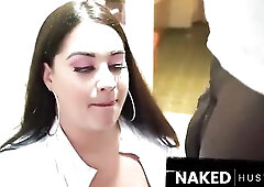 two latinas sucking penis at a concert