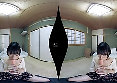 Rino Aisaka in The Perverted Female Body VR Guide - VRlab9division