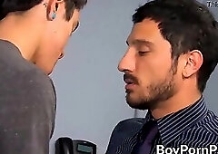 Stud teacher banging twink horny student with cute asshole