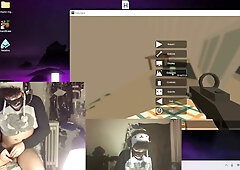 Game And Chill Zombie Game With Hitachi pt3