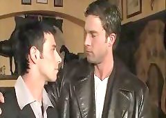 Gays trio share cumload