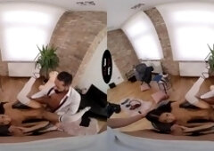 Small tits, handjob, virtualtaboo
