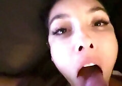 Kinky moist taco brunette anal toy play during masturbating
