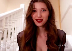 Beautiful whore in fishnets fetish video