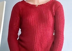 Amateur blondie solo anal masturbation