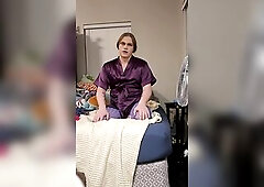 Sissy Doxy Caught playing with Dildos by Roommate