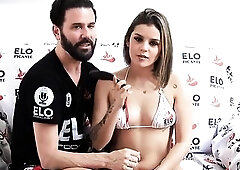 Melanie caceres en la previa al cuarto picante