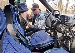 Hard Cruise Slut Stranger Fights Daddy's Big Cock on the Track