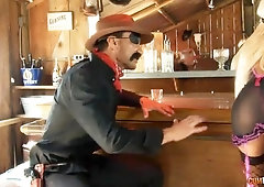 Lovely Rikki Six satisfies her lust